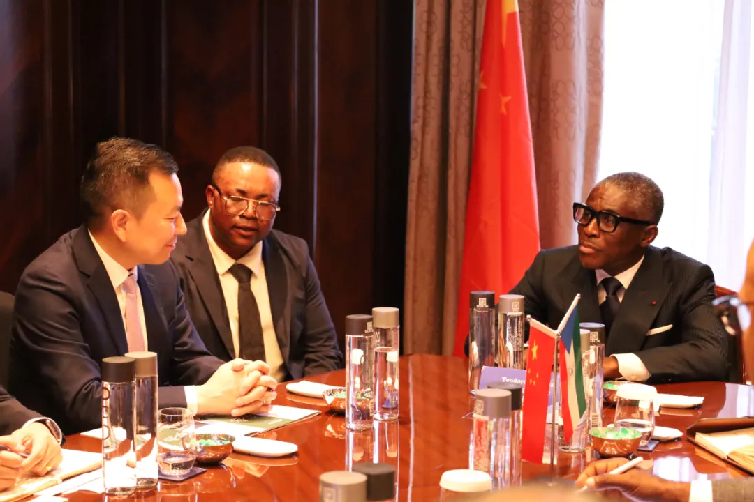 赤道几内亚共和国访华代表与EVO视讯股份深入探讨产业协同发展